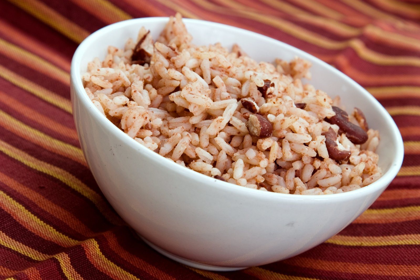 rice and peas