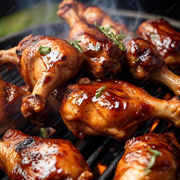 Barbeque wings